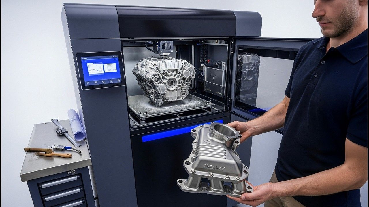 Metal 3d printing explained: from dmlm and slm processes to large scale industrial systems